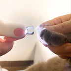 LED Light Cat Dog Nail  Cutter Professional Pet Claw Trimmer with Safety Lock Puppy Kitten Animals Care Grooming Tool Kit