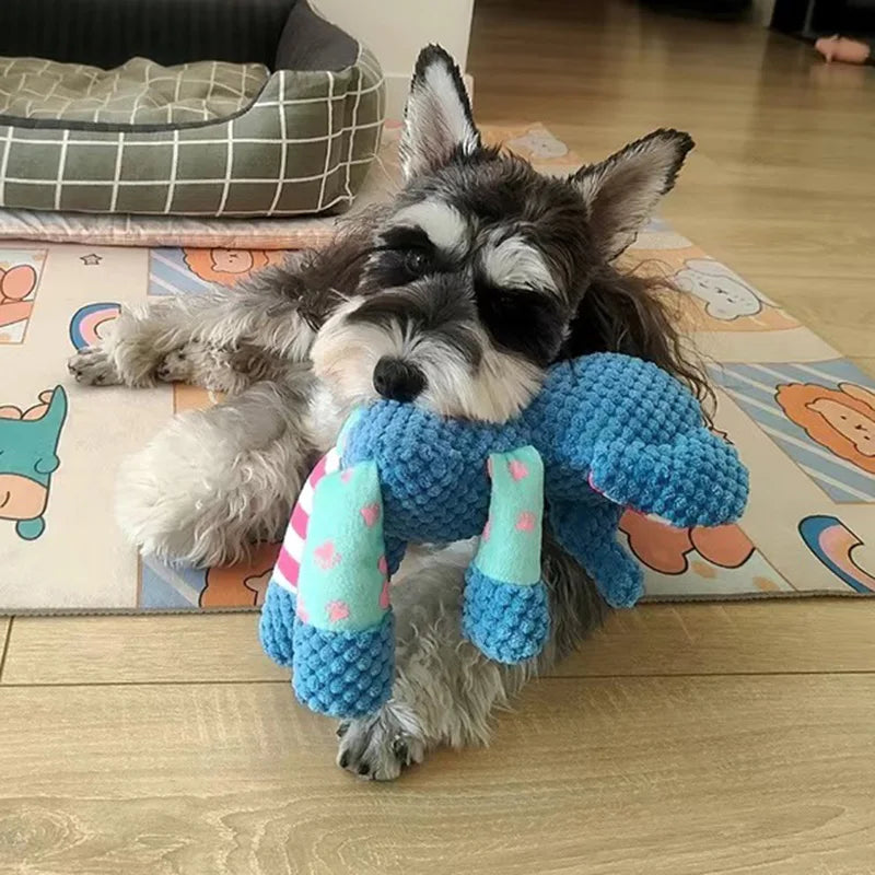 Cute Animals Plush Pet Toys for Small Dogs Squeaky Puppy Dog Chew Toy Clean Teeth mascotas Accessories Stuffed Shih Tzu Products