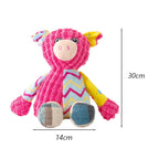 Cute Animals Plush Pet Toys for Small Dogs Squeaky Puppy Dog Chew Toy Clean Teeth mascotas Accessories Stuffed Shih Tzu Products