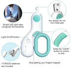 LED Light Cat Dog Nail  Cutter Professional Pet Claw Trimmer with Safety Lock Puppy Kitten Animals Care Grooming Tool Kit
