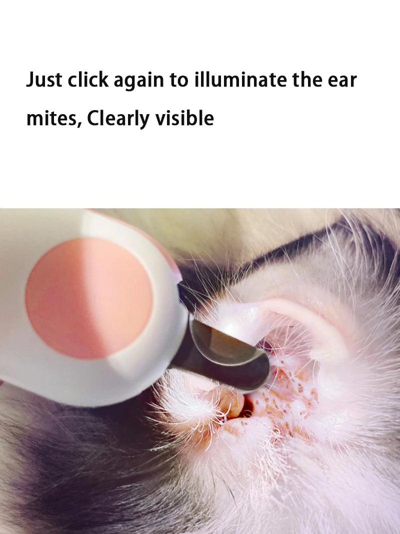 LED Light Cat Dog Nail  Cutter Professional Pet Claw Trimmer with Safety Lock Puppy Kitten Animals Care Grooming Tool Kit