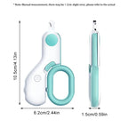 LED Light Cat Dog Nail  Cutter Professional Pet Claw Trimmer with Safety Lock Puppy Kitten Animals Care Grooming Tool Kit