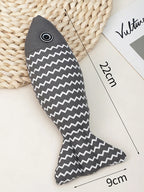 New pet toys, cat toys, linen fish pillows, self hi cat mint doll, pet supplies