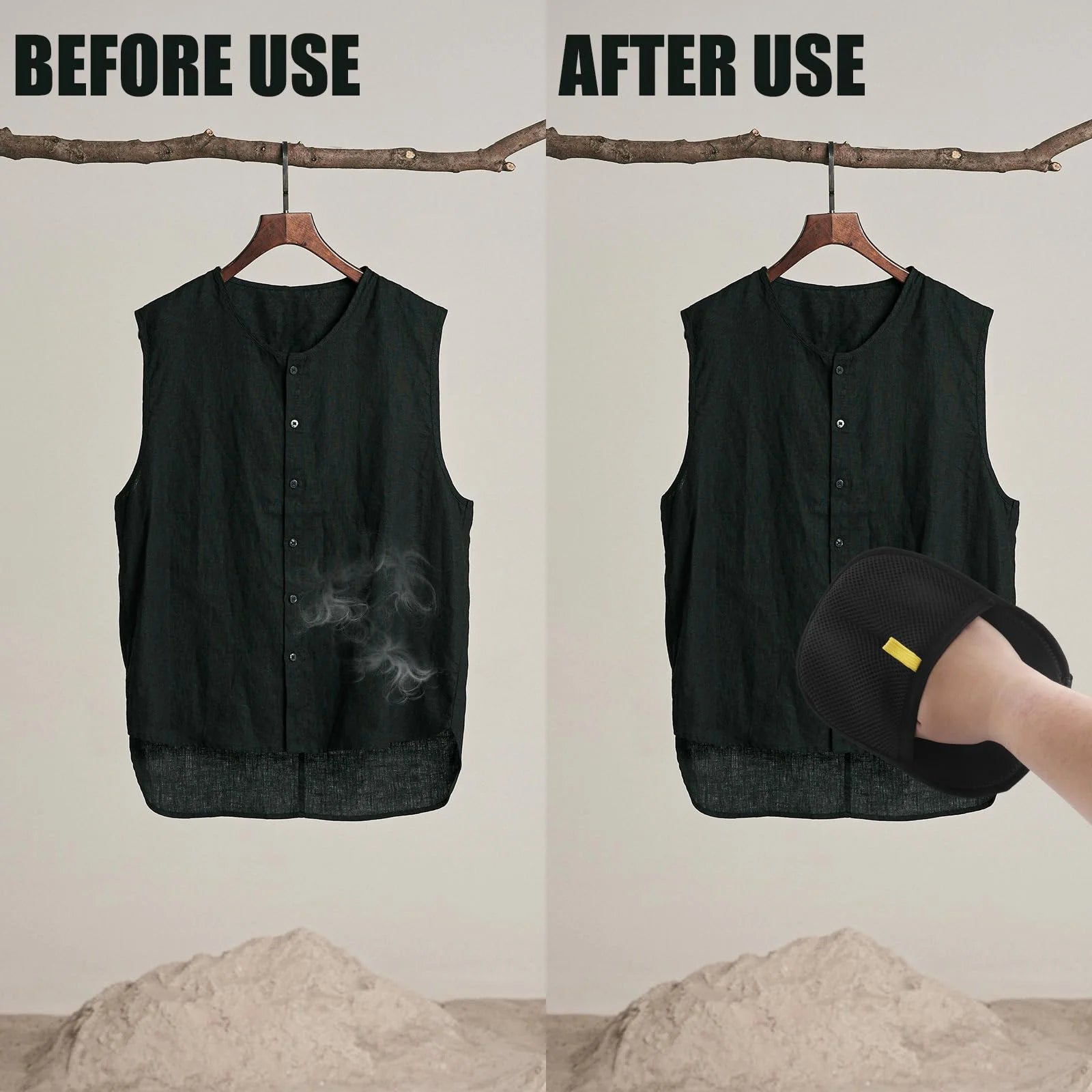 Pet Hair Removal Gloves, Double-Sided Grooming Gloves for Pets, Removes Pet Fur Hair for Carpets